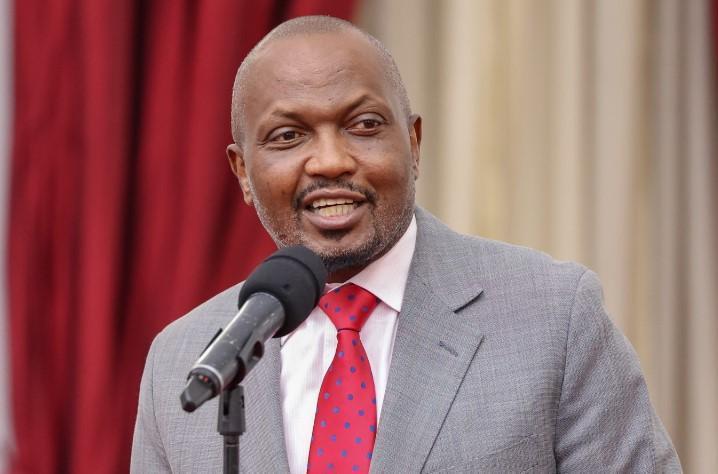 File Image of Trade Moses Kuria.